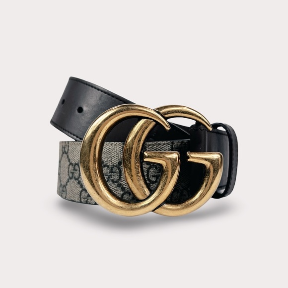 Gucci GG Marmont Supreme Belt 80 32 - Picture 1 of 5